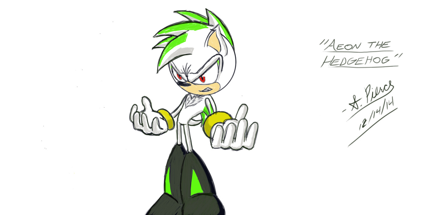 Aeon the Hedgehog (Classic Style)